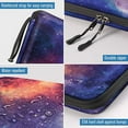 thumbnail image 5 of FINPAC Hard Portfolio 10.9” iPad Air & 11” iPad Pro Tablet Case with Accessory Pocket, Galaxy, 5 of 7