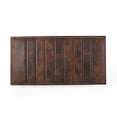 thumbnail image 5 of 49" Brown and Gold Hand Crafted Rectangular Ottoman Bench, 5 of 6