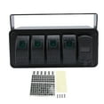 thumbnail image 2 of 4 Gang Rocker Switch Panel PD Type C QC3.0 USB  Waterproof Universal Fit Car Truck Boat RV UTV ATV, 2 of 7
