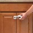 thumbnail image 2 of Safety 1ˢᵗ Secure Mount Home Safety Cabinet Lock (2pk), White, 2 of 9