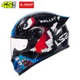 thumbnail image 3 of Casco de moto LS2 FF300 original de cara completa para mujer y hombre, casco de moto con visera transparente ECE, 3 of 5