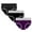 Purple2, variant on SHTXOZHI Womens 3 Pack Briefs Full Coverage Seamless Underwear High Waisted Cotton Panties