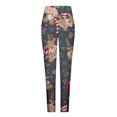 thumbnail image 5 of Pantalones largos de cintura alta con estampado de Navidad informal de moda para mujer Fridja  alkflakhf35389, 5 of 5