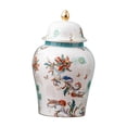 thumbnail image 1 of Tarro de de decoración asiática, decoración para el hogar y la Oficina, arreglo Floral, almacenamiento de té, regalo para bodas, EstiloC Colco Tarro de almacenamiento, 1 of 8