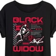 thumbnail image 3 of Marvel - Bw Dark Digital - Women's Oversized Graphic T-Shirt, 3 of 5