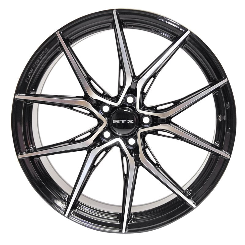 RTX R-Spec Custom Wheel 16x7 Inch Rim for 2006-2011 Acura CSX 73.1mm CB Offset 40mm Black Machined