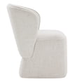 thumbnail image 6 of CHITA Morden Upholstered Dining Room with Casters, Fabric Wrap-round Armless Chairs for Kitchen Dining Room, Wheat, 6 of 12