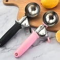 thumbnail image 6 of BallsFHK Ounces Portion Scoop, 1 Release Cookie Scoop - With Gray Handle, Stainless Steel Scoop, Scooping Cookie Dough, Cupcake Batter Or Ice Cream, 6 of 7