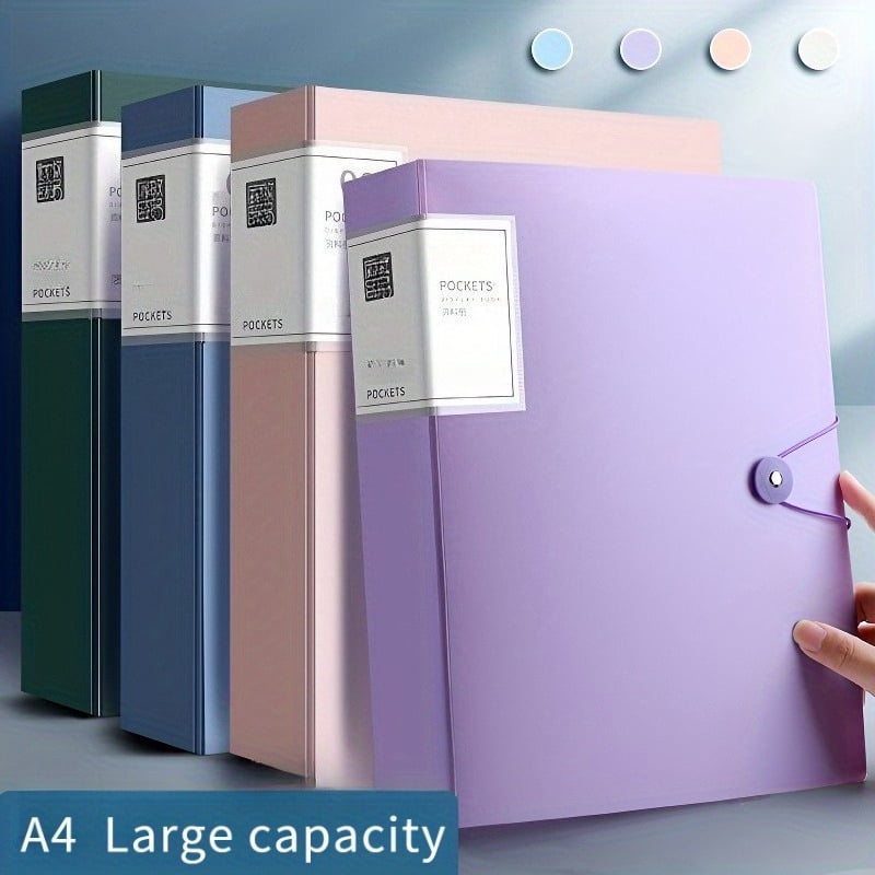 1Pcs A4-sized document contains 60 PP plastic bags. These bags are highly transparent and durable, suitable for use in offices, schools and households as organizing tools. They have a professional