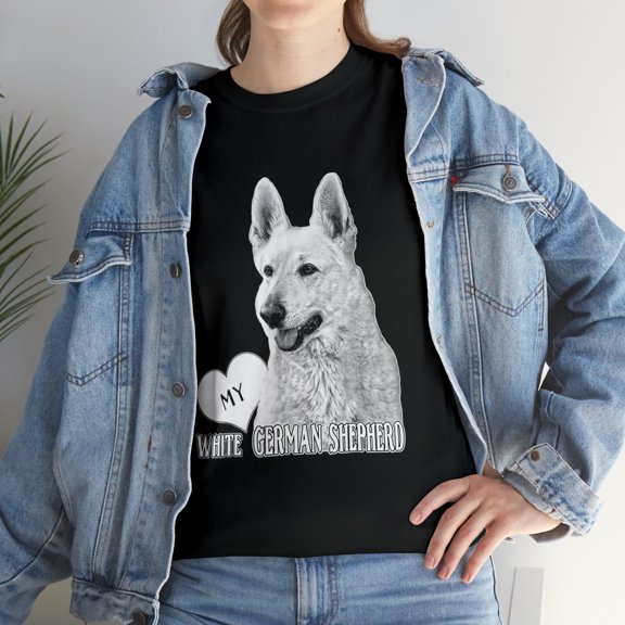 Bhymer Love My White German Shepherd T-Shirt