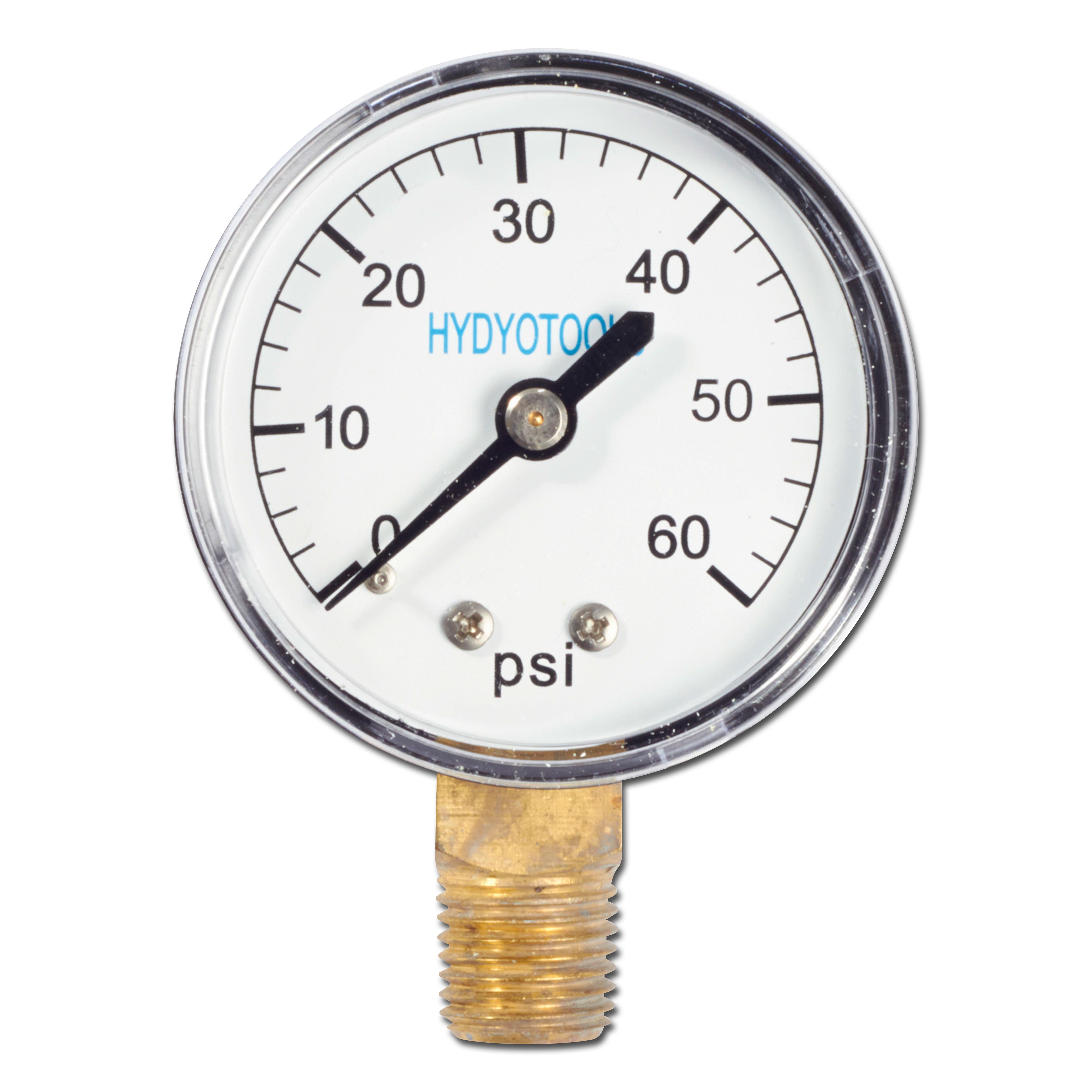 Bottom Mount 60Psi 8960 Pressure Gauge