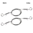 thumbnail image 4 of Langgg 2 Pcs/Ensemble Kit de Suspension Photo Polyvalent pour Différents Cadres Kit de Suspension Photo Résistant à la Rouille 0.5m, 4 of 6