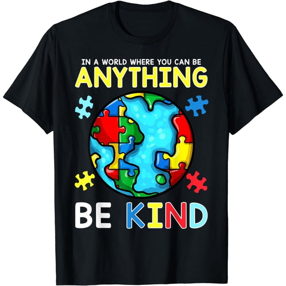 In A World Where You Can Be Anything Be Kind Womens T Shirt