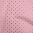 thumbnail image 1 of oneOone Silk Tabby Pink Fabric Asian Block Craft Projects Decor Fabric Printed By The Yard 42 Inch Wide, 1 of 5
