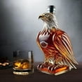 thumbnail image 4 of ACDANC Unique Eagle Whiskey Bottle – 12 Oz Glass Whisky Decanter | Bourbon Decanter for Men, Dad, Husband | Home Bar Decor & Gift for Whiskey Lovers, 4 of 7