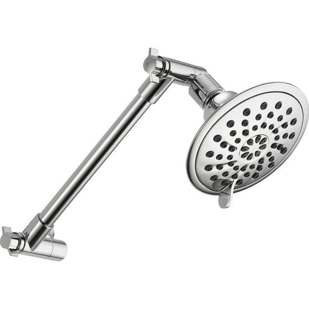 Peerless 3Spray Shower Head with Adjustable Shower Arm in Chrome 76375
