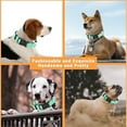 thumbnail image 2 of 2 Pack Reflective Dog Collar with Safety Locking Buckle, Adjustable Soft Breathable Comfortable Nylon Pet Collar for Small, Medium and Large Dogs, Turquoise, XS, 2 of 4