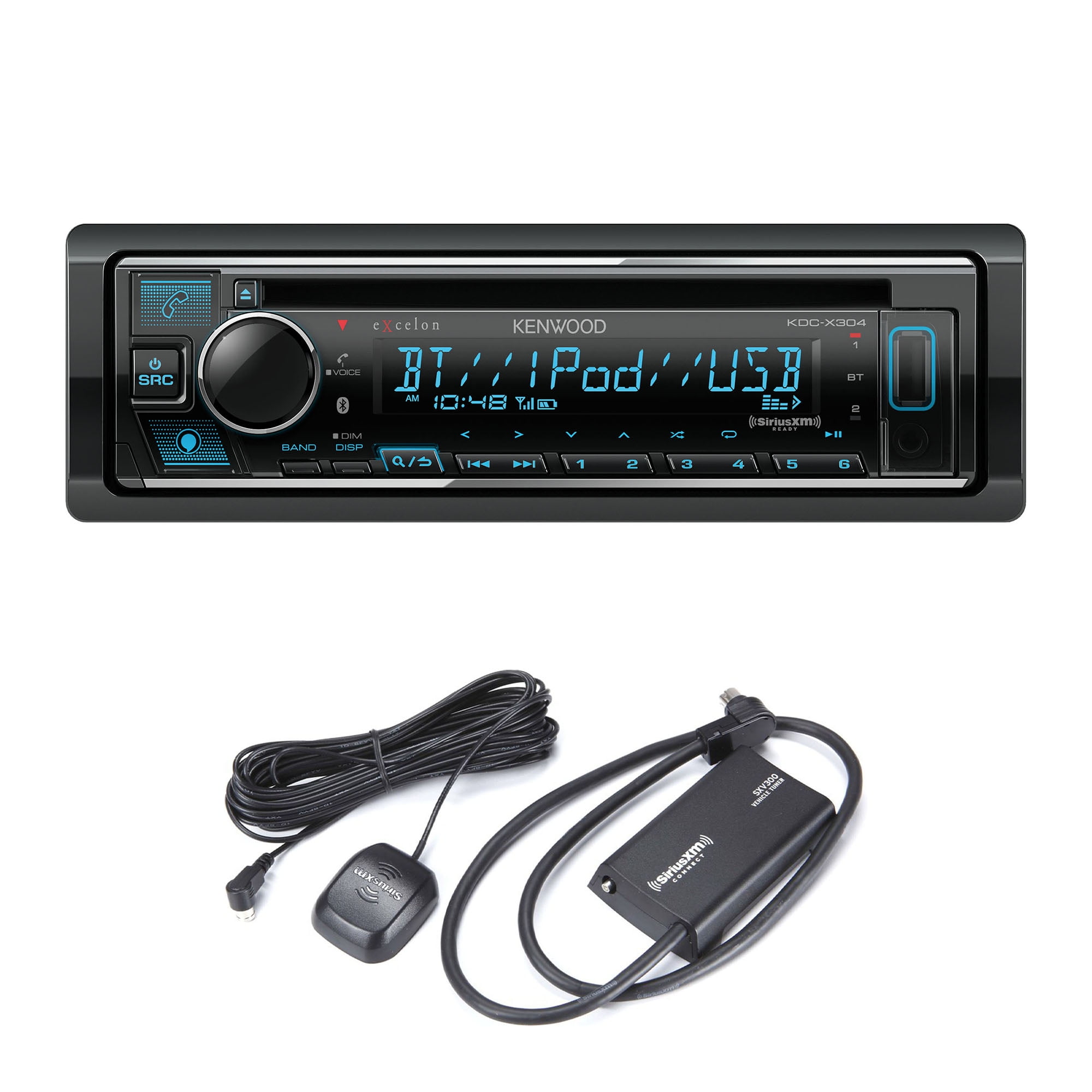 Kenwood KDC-X705 CD Receiver with Bluetooth & HD Radio