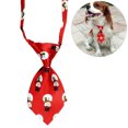 thumbnail image 1 of Cravate de Noël pour Animaux de Compagnie Réglable Mignonne Imprimé Dessin Animé Collier Cravate pour Animaux de Compagnie, 1 of 4