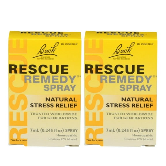 Bach Rescue Remedy Spray  7 ML - 2 Pack