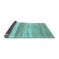thumbnail image 2 of Ahgly Company Indoor Rectangle Abstract Light Blue Modern Area Rugs, 7' x 9', 2 of 4
