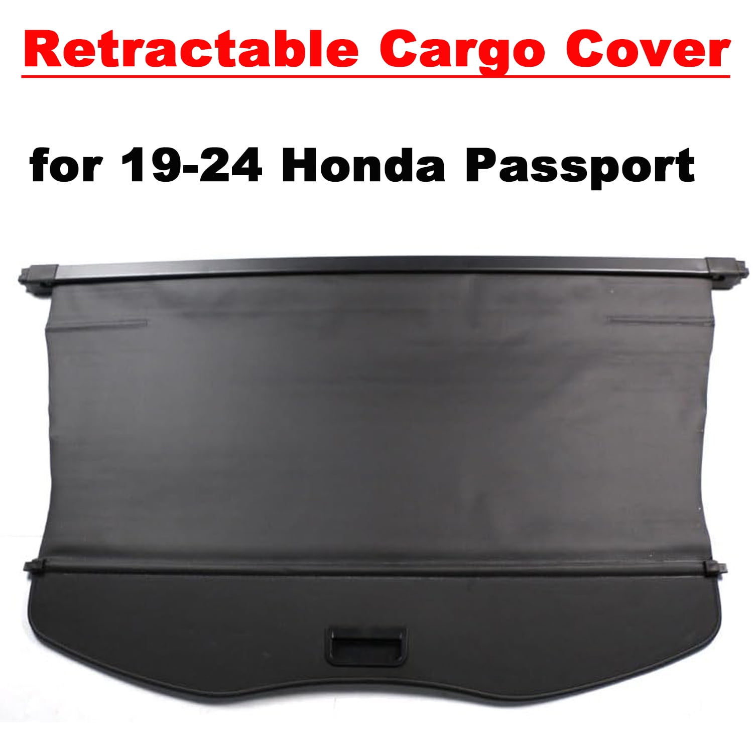 Marretoo Black Retractable Cargo Cover for 2019-2025 Honda Passport