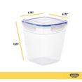 thumbnail image 4 of Superio 3.5 qt Deep Square Sealed Container - 3.5 qt, 4 of 4