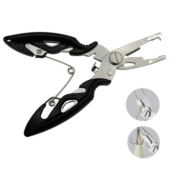 Outdoor Fishing Line Cutter Scissors Stainless Steel Fishing Pliers