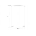 thumbnail image 2 of 6Ft Powered Arc Rectangle Conference Room Table With  Post Legs, 2 of 5