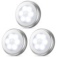 thumbnail image 1 of piezas de luz de sensor de movimiento con pilas para interiores, luz de noche de batería de armario LED (luz blanca redonda) oso de fresa Electrónica, 1 of 5