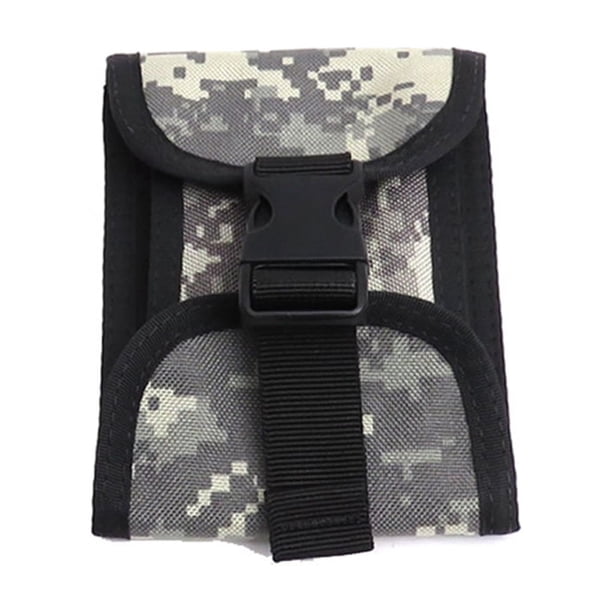 Toystoory Bolsillo para lastre de buceo, ajustable, duradero, hebilla de liberación rápida, bolsillos de contrapeso, soporte impermeable, bolsa Ropa Deportiva, Zapatos Camuflaje del desierto