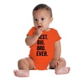 thumbnail image 4 of Cute Funny Best Big Bro Older Brother Bodysuit Jumper Boys Infant Baby Brisco Brands 6M, 4 of 6