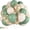 Sage Green Gold, variant on 12 Inch Orange Gold Balloons Set, Burnt Orange White & Metallic Gold Balloons, Autumn Style for Thanksgiving Birthday Wedding Baby Shower Party Decor