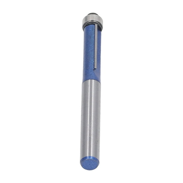 Broca De Corte Al Ras, Incisiva Broca De Corte Al Ras Resistente Al Calor Vástago De 1/4 De Pulgada Recubrimiento Nano Azul Para Biselar