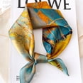 thumbnail image 3 of Maytalsory Lightweight Neckerchief Made With Mulfruits Silk Unique Gift Versatile And Fashionable Square Scarf, 3 of 6