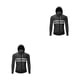 thumbnail image 1 of Advancent Chaqueta de ciclismo Abrigo de bicicleta Con capucha Corriendo Cortavientos Chaleco reflectante a prueba de viento Ropa Dama Hombre Negro XL/EUR L 2Conjunto, 1 of 6
