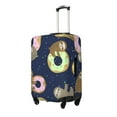thumbnail image 2 of Picia Sloth with Donuts Luggage Protector Cover Thicken Suitcase Protector Cover Fit 18-32 Inch Luggage-, 2 of 9