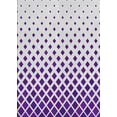 thumbnail image 1 of Ahgly Company Machine Washable Indoor Rectangle Transitional Purple Violet Purple Area Rugs, 4' x 6', 1 of 7