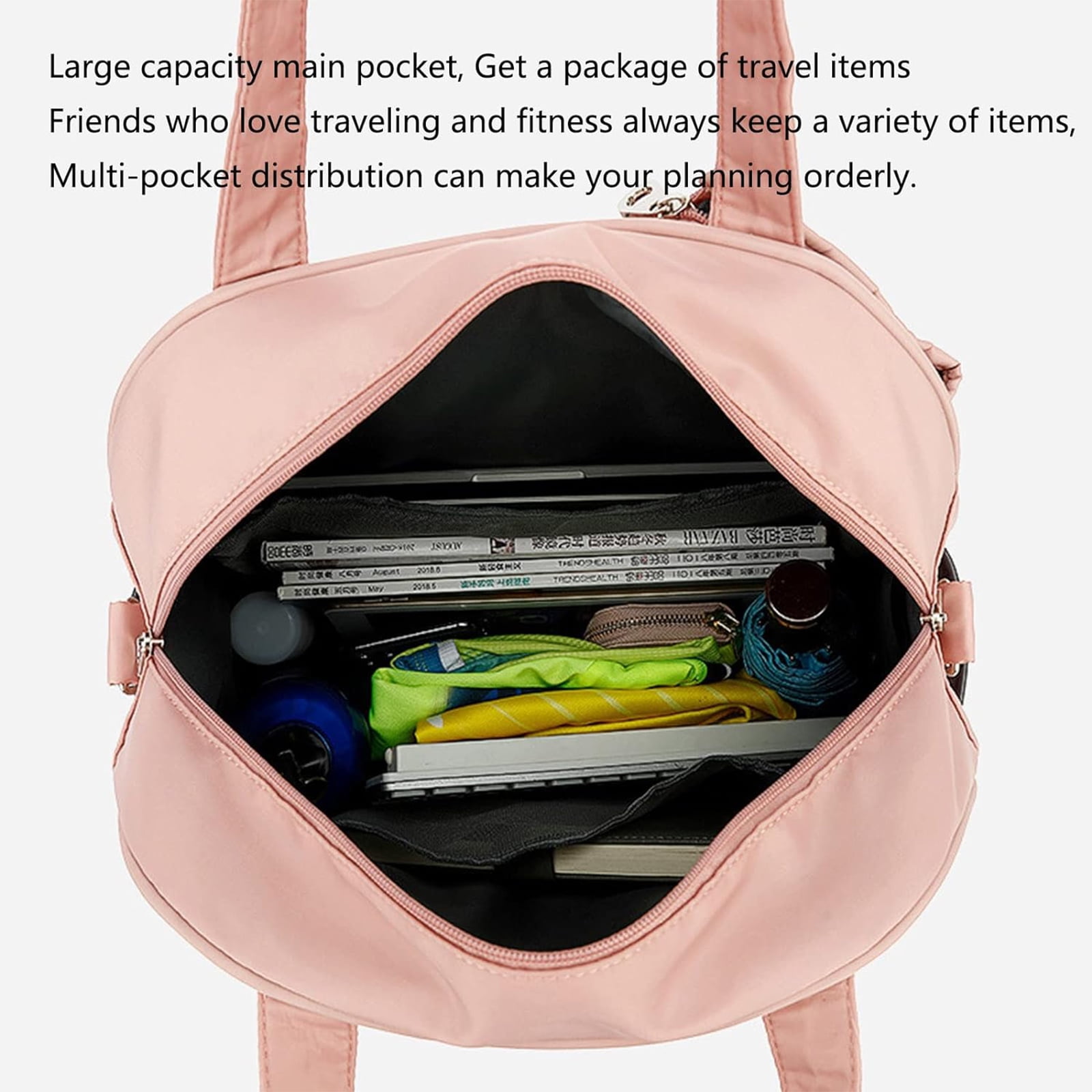 Ladies Tennis Racquet Tote Bag/Large Tote Bag/Sports Racket Backpack/Tennis Badminton Rackets/White