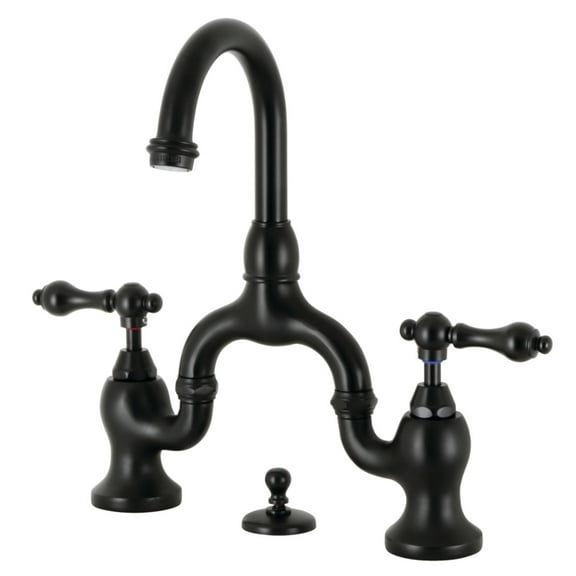 Kingston Brass GKB945AX Water Saving Magellan Mini Widespread Mounted Lavatory Faucet, Oil Rubbed Bronze
