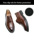 thumbnail image 3 of Cyiecw Men's Dress Shoes Classic Formal Business Lace Up Modern Fashion Oxford Shoes, 3 of 7