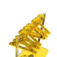 thumbnail image 2 of Detachable Acrylic Earring Hanger Rack Storage Stand Holder for Display Stand for Women Girls Yellow, 2 of 8