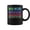 Black, variant on Back To School Slang Goated Mad Rizz Bussin No Cap Bruh Coffee Mugs