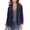 Purple, variant on Chaquetas De Mujer Elegantes Women's Golden Velvet Solid Colour Fashion Casual Top Jacket (Purple,L)