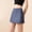Navy, variant on Glare Sports Short Skirt For Women And Winter Quick Drying Running Skirt Fitness Yoga Skirt Pants Split Double Layered Tennis Skirt
