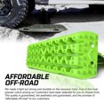 thumbnail image 2 of X-BULL Traction Boards Recovery Tracks 2PCS Sand Mud Snow Tire Ladder Light Green Gen3.0 4WD, 2 of 14