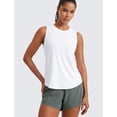 thumbnail image 2 of Musculosa CRZ YOGA Racerback Ligera Blanca XS, 2 of 4