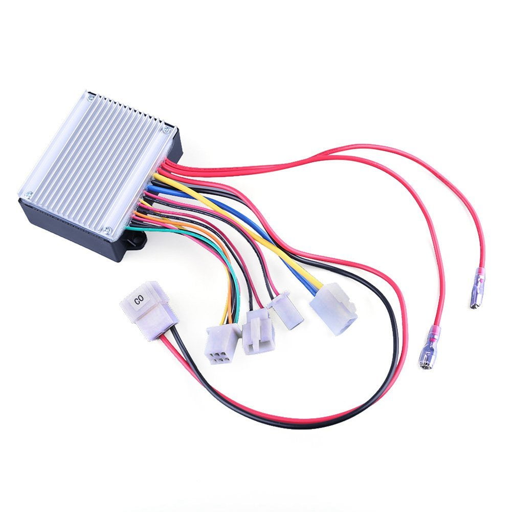 LotFancy 24V Control Module for Razor Dirt Quad Version11+ With 5 Connectors 6 Pins Throttle Part Number: W25143069015 Model: HB2430-TYD6-FS-ROHS