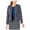 Blue - medblue, variant on Kasper Womens Jewel Neck Jacquard Blazer Jacket, Blue, 8