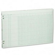 Accounting Sheets 12 Columns 11 x 17 100 Loose Sheets Pack GN